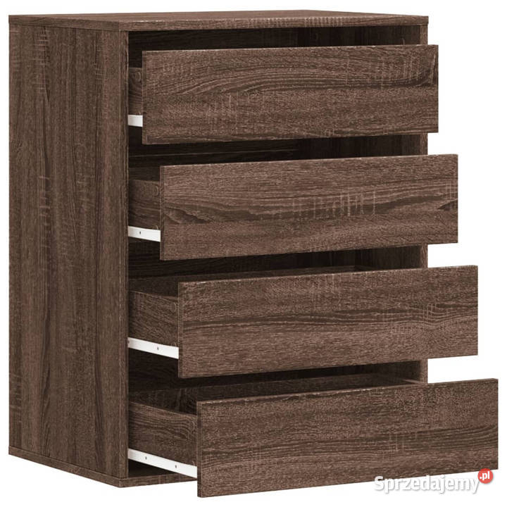 Komoda brązowy dąb 60x41x76 materiał Komody Warszawa sprzedam