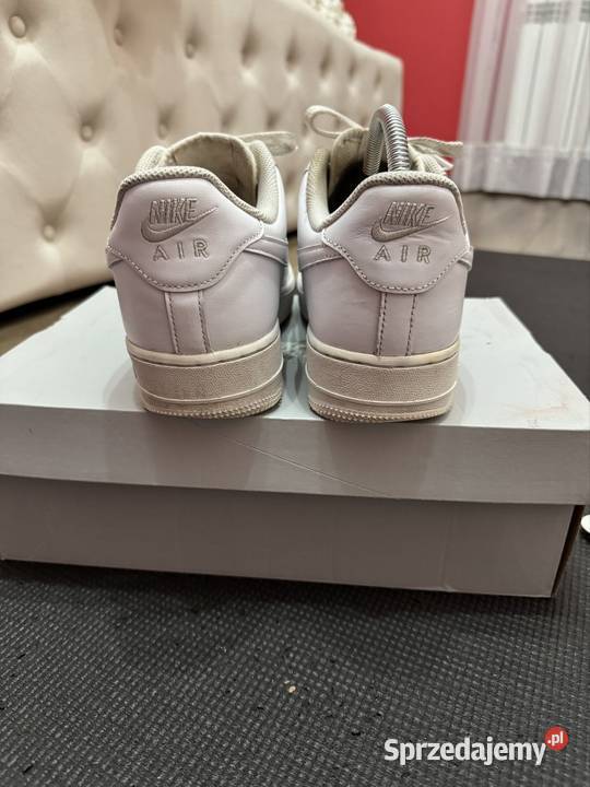 Sneakersy Nike air force 1 low triple Nike mazowieckie Borowie