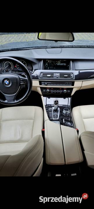 Bmw 525d 218pk 2014 łopatki f1kamera lakier metallic Oleśnica
