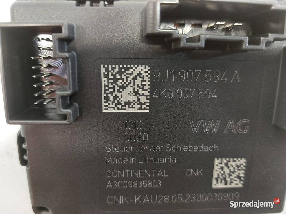 Porsche Taycan GTS 9J1 2023r Moduł sterownik