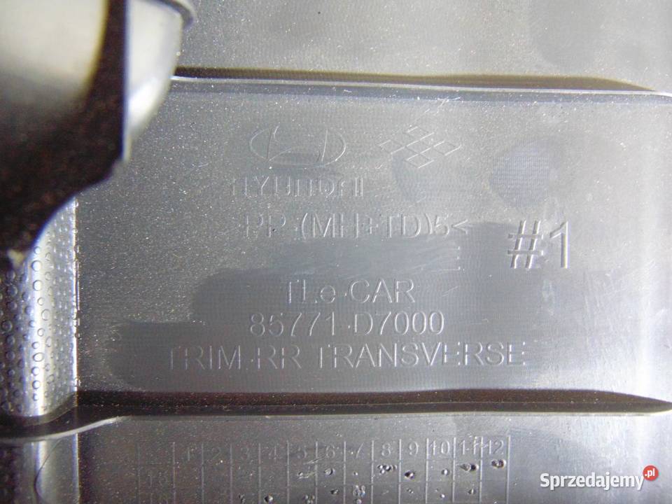 OSŁONA PASA TYLNEGO TYŁ TUCSON III 85771D7000 wielkopolskie