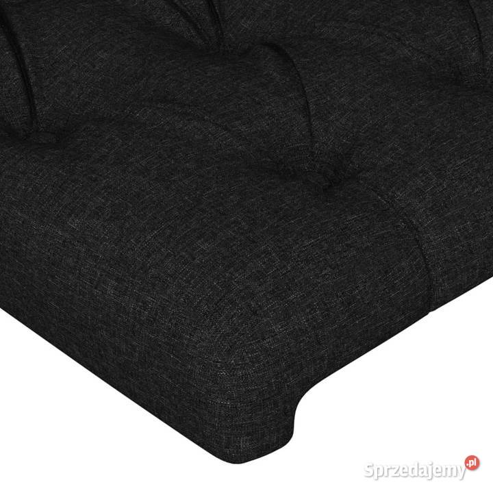 Zagłówek do łóżka z LED czarny 183x16x118128 Warszawa sprzedam