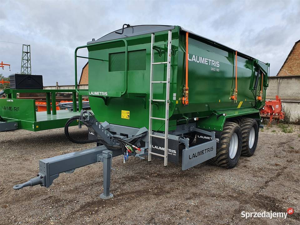 Laumetris przyczepa skorupowa PTL12F 12 ton podlaskie Białystok