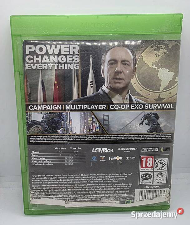 Gra Call of Duty Advanced Warfare Xbox One Elbląg