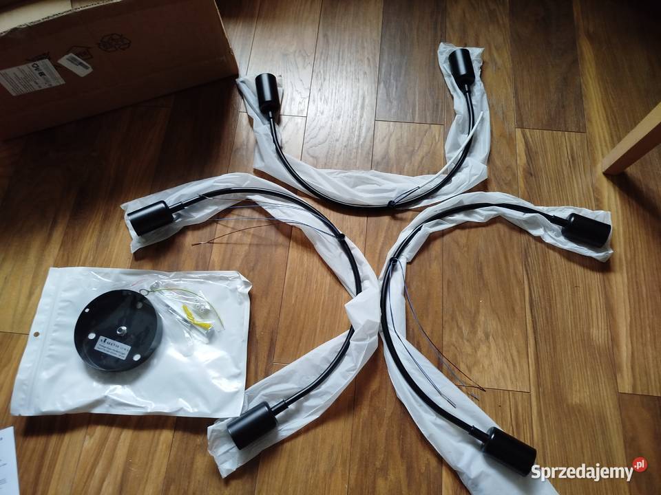 Lampa wisząca sufitowa pająk Czarna NOWA Oświęcim sprzedam