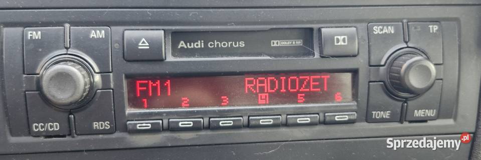 Do Sprzedania Orginalne Radio Audi Chorus Bolesławiec