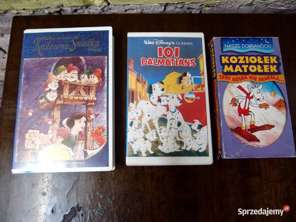 Bajki na kasetach video VHS Walta Disneya Łódź