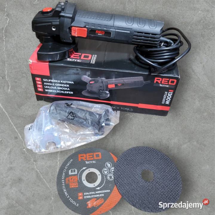 Szliferka kątowa Red Technic 1300W LOMBARDI Szlifierki kątowe Rzeszów