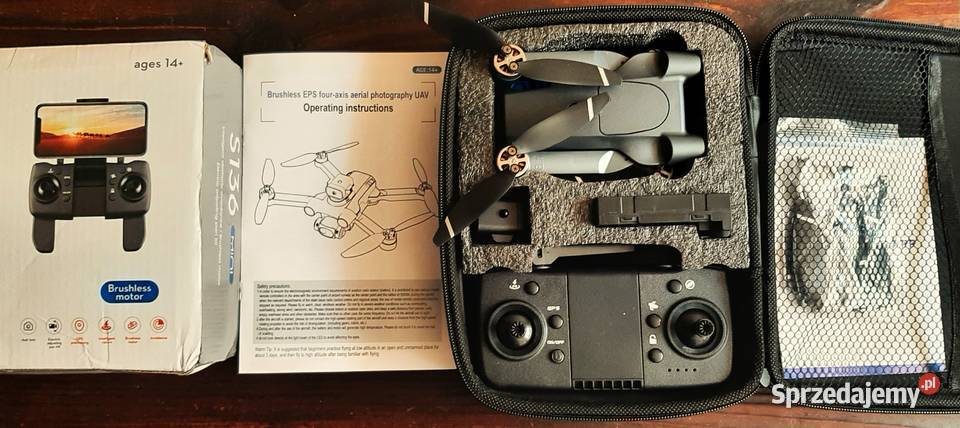 DRON EPS UAV S 136 4K Full HD Idealnie Nowy Katowice