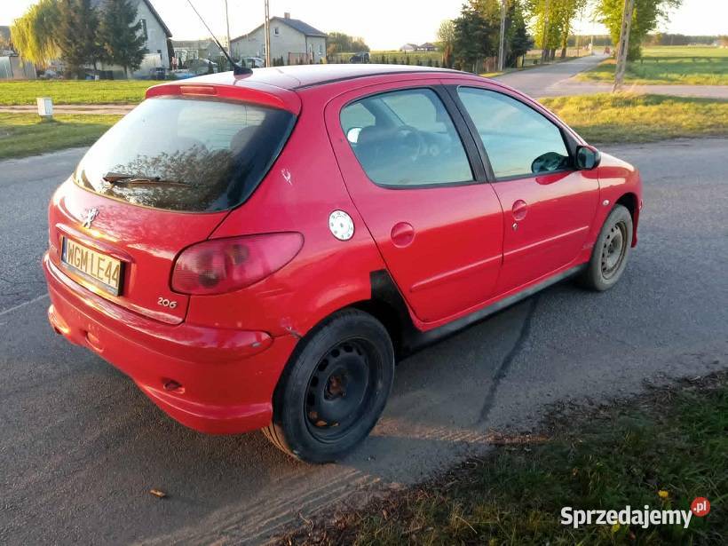 PEUGEOT 206 14 KLIMA WAŻNE OC I PT SCT Motoryzacja Grójec sprzedam