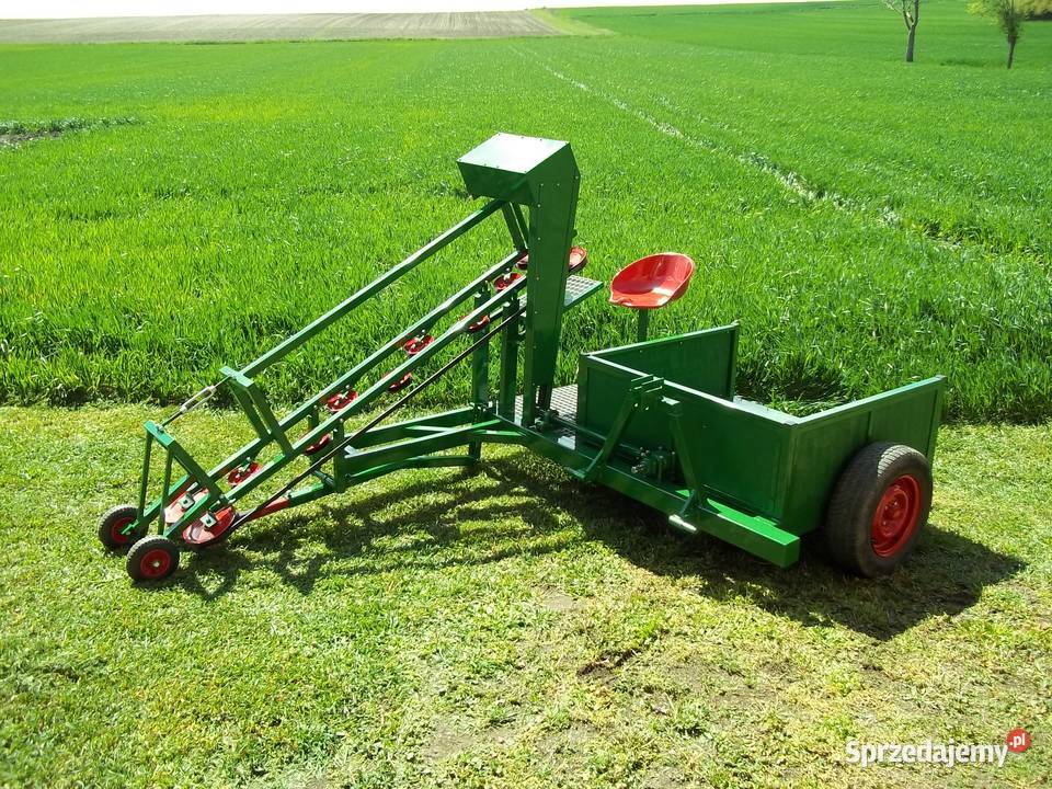 Kombajn do kopania czosnku kopaczka czosnek lubelskie Kasiłan