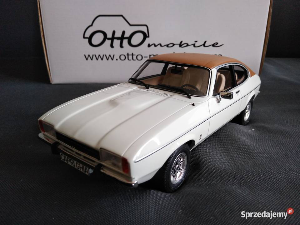 Model Ford Capri Mk2 30L V6 Ghia Diamond White Modelarstwo śląskie Gliwice