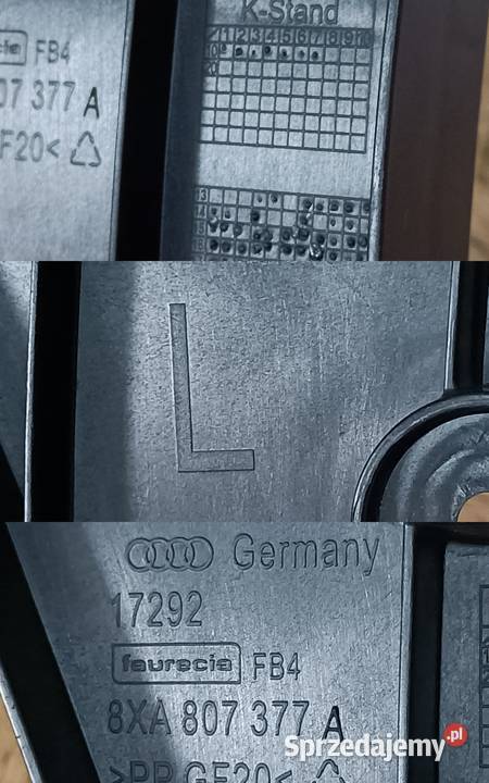 AUDI A1 LIFT 14 ŚLIZG MOCOWANIE ZDERZAKA LEWY Pleszew