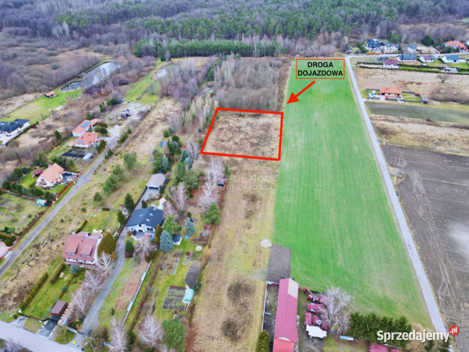 Działka Świerkowej w Okszowie 3004m2 lubelskie Okszów