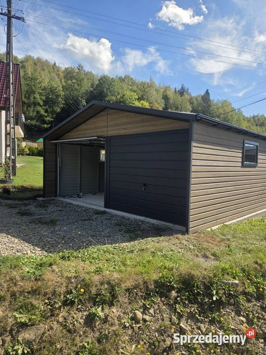 Garaż 6x58 z wypustem winchester grafit mat mazowieckie Mińsk Mazowiecki