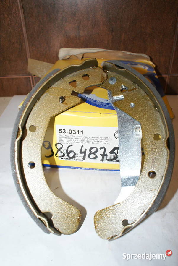 0 986 487 554 BOSCH SZCZĘKI HAMULC OPEL ASTRA G osobowe Białobrzegi