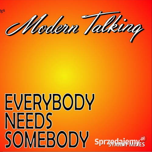 MODERN TALKING Everybody Needs Somebody Starky Muzyka podkarpackie