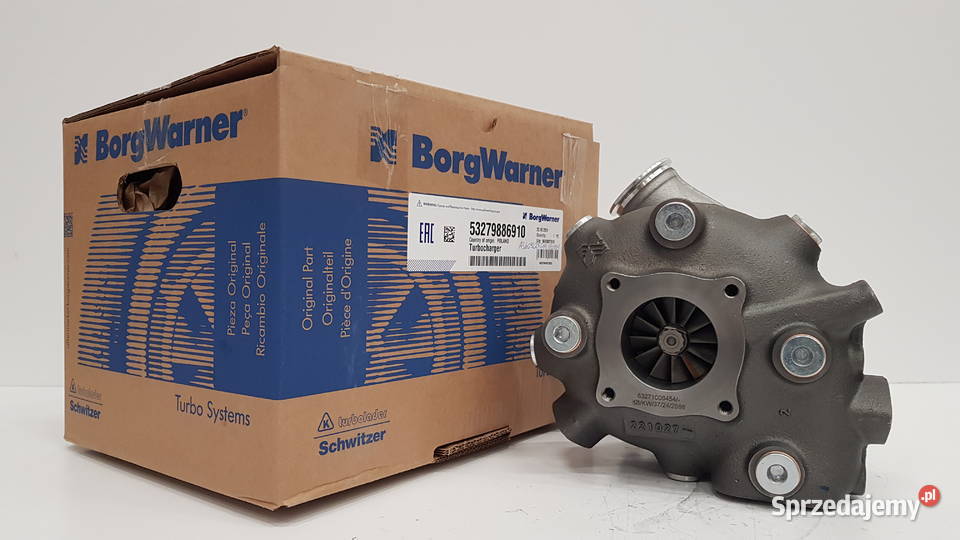 Nowa turbosprężarka BorgWarner KKK 53279886910 mazowieckie Siedlce sprzedam