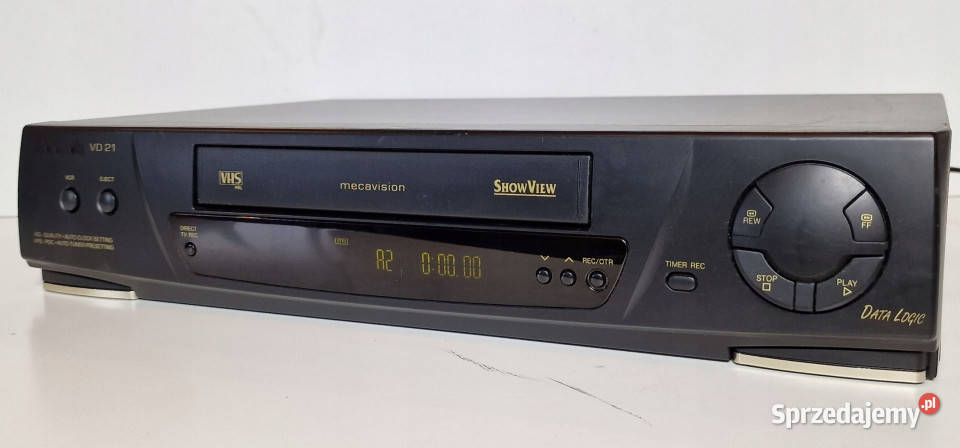 Video magnetowid METZ VD 21 VD21 VHS wielkopolskie Międzychód