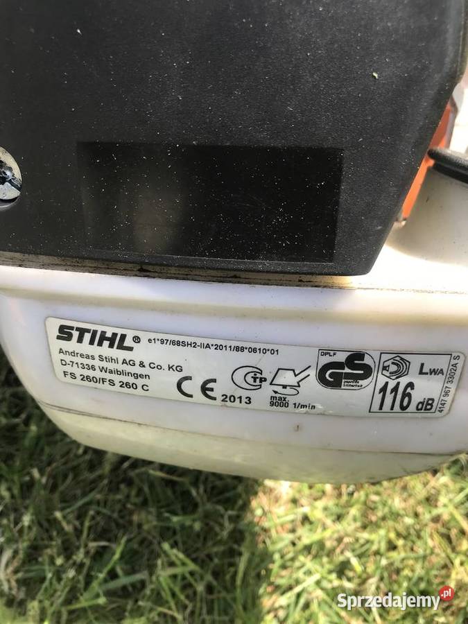 Sprzedam Kosę Stihl FS 260C Dąbie sprzedam