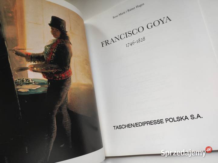 Francisco GOYA 17461828 RoseMarie Rianer Hagen ISBN 9788378819134 świętokrzyskie Kielce