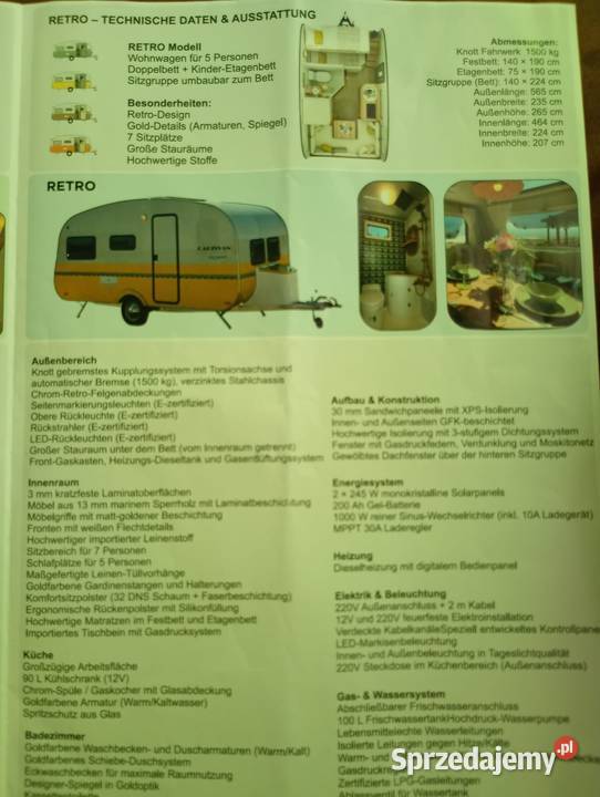 Nowe przyczepy kempingowe na sprzedaż Caravans Wrocław