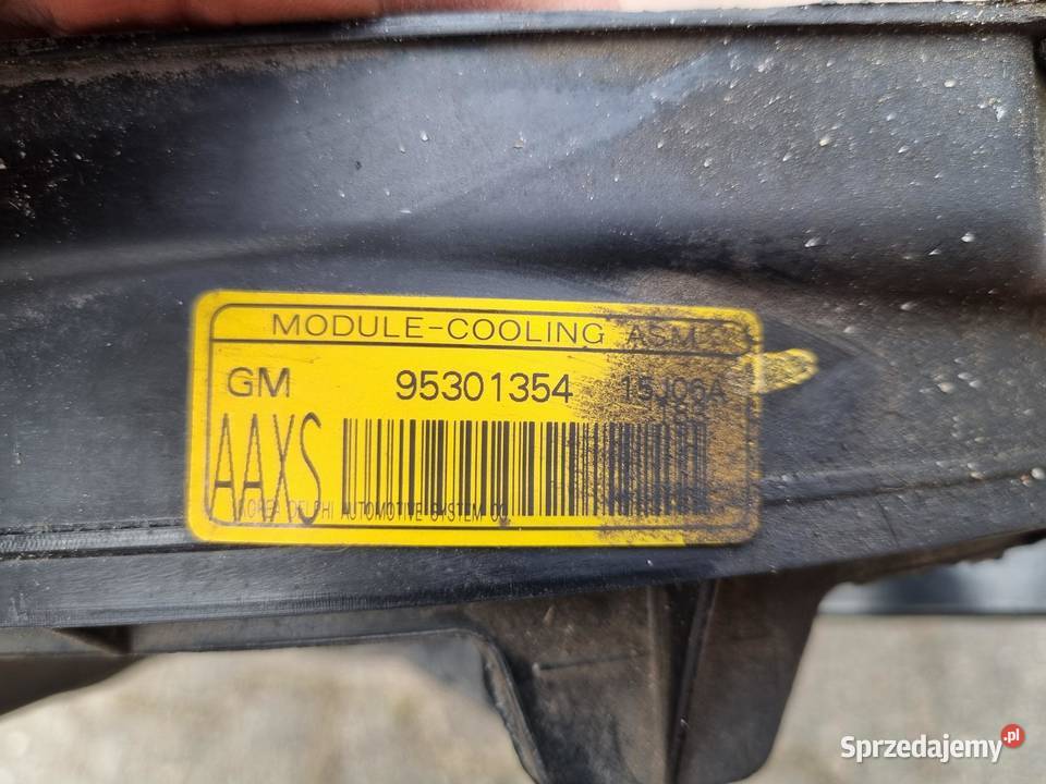 WENTYLATOR CHŁODNICY OPEL MOKKA X 16471481 sprzedam