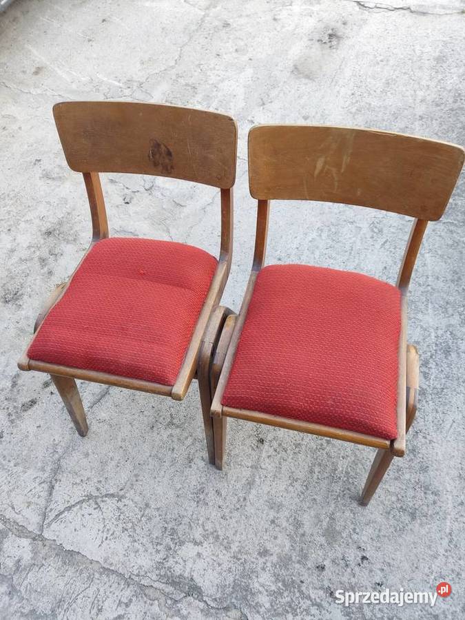 Stare krzesła PRL