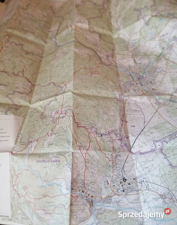 Mapaplan miasta Kranj Słowenia w skali 130 000 Mapy i przewodniki Łódź