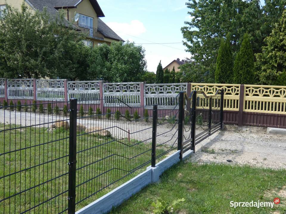 Panele ogrodzeniowe dekoracyjne drut Kielce