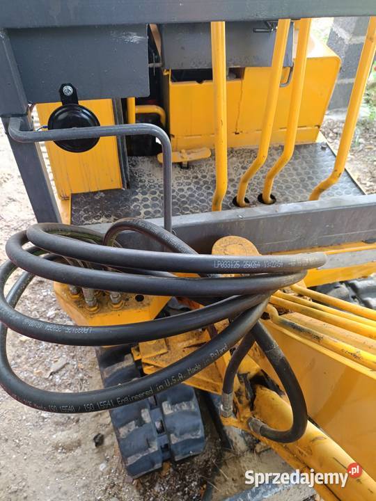 Minikoparka JCB 801 lubelskie Krasnobród