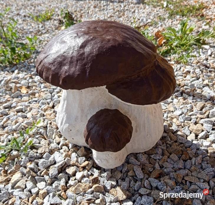 FIGURKA OGRODOWA betonowa rzeźba GRZYBKI R30 Nysa