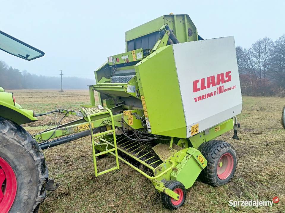 Prasa pasowa Claas variant 180 RC rotor noże Claas śląskie