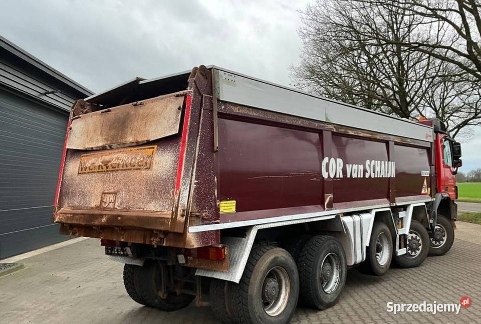 5 osiowa wywrotka 10x8 Mercedes Actros mazowieckie Warszawa