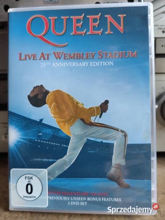 DVD Queen Live At Wembley Stadium 1986r Filmy Stargard sprzedam
