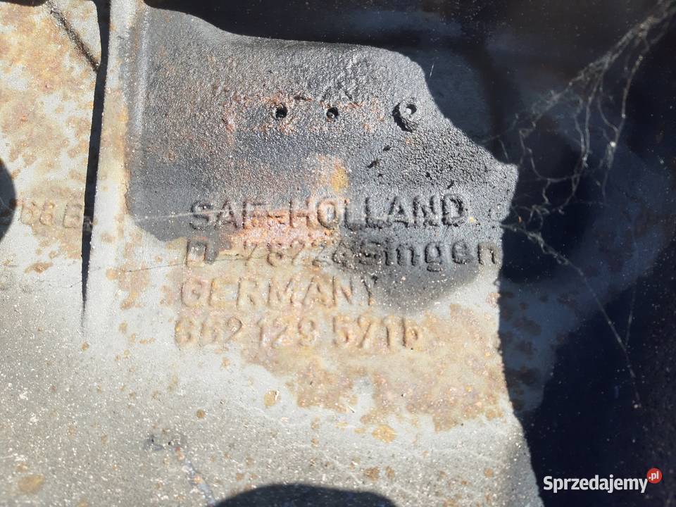SIODŁO SAF HOLLAND G50X SKS 3620 ciężarowe lubuskie Trzciel