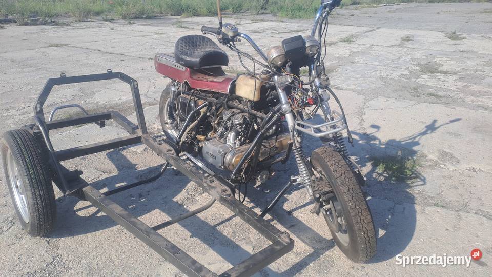 Honda Goldwing GL1200 z wózkiem bocznym 2 sztuki Żary