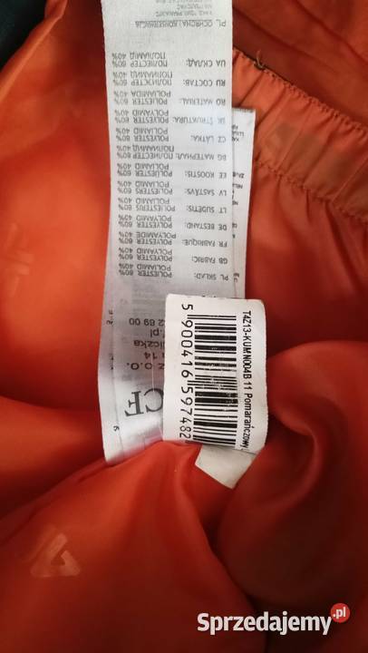 Kurtka męska granat zimowa narciarska 4F L st Godziszka