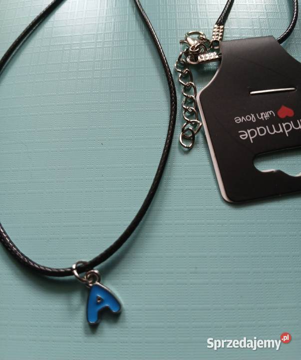 Naszyjnik z LiterkąA