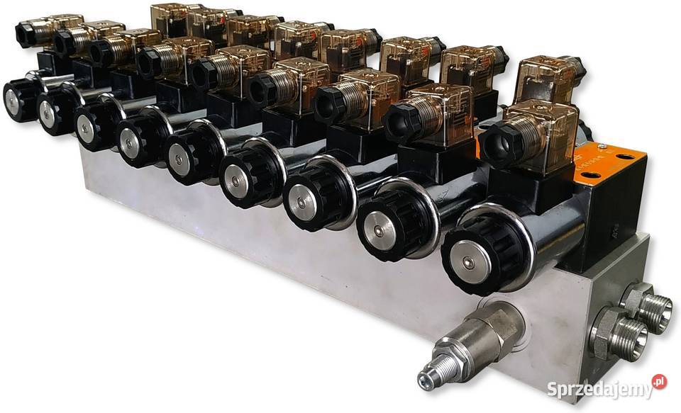 ROZDZIELACZ HYDR CETOP 8 SEKCYJNY 60L ELEKTR Solec Kujawski sprzedam