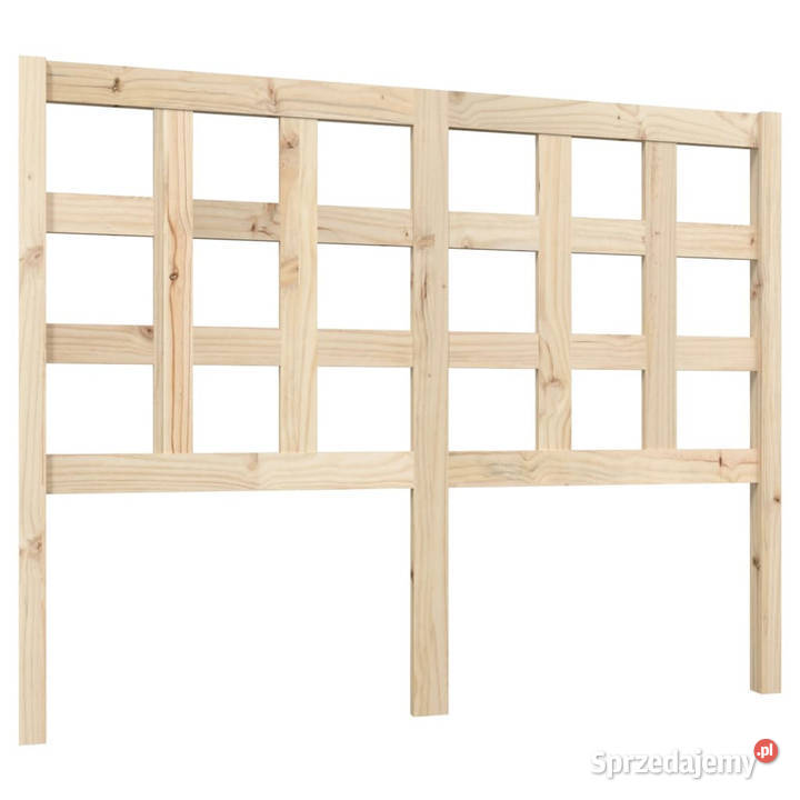Wezgłowie łóżka 1255x4x100 lite drewno sosnowe Warszawa