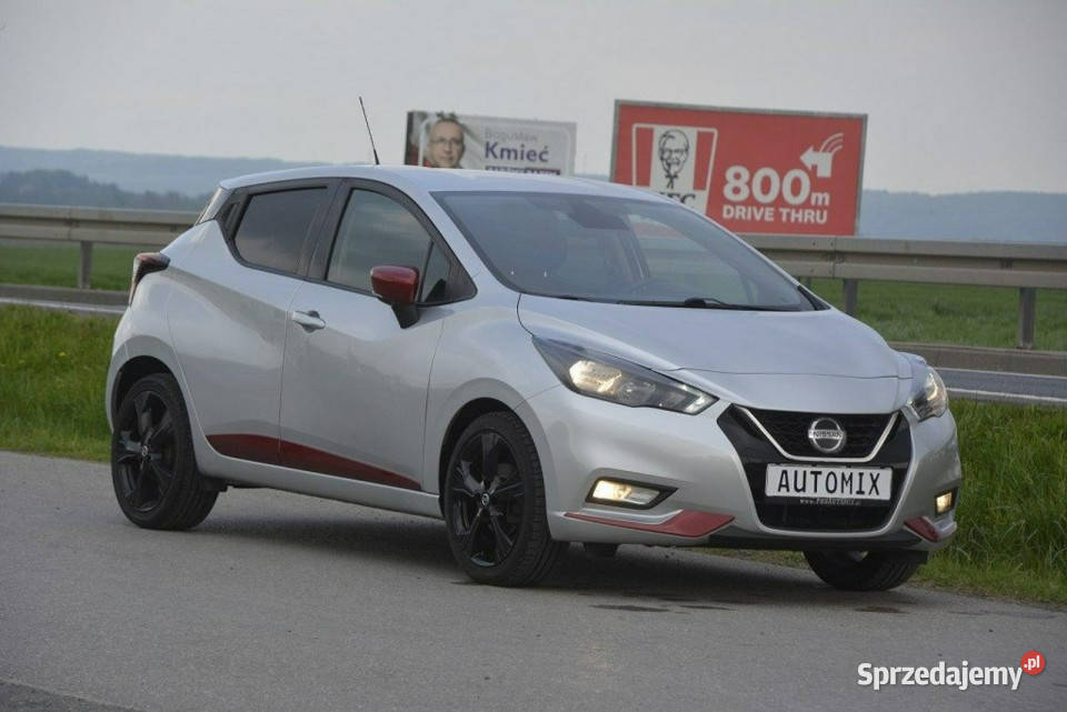 Nissan Micra 09 Turbo NLine nawigacja kamera Hatchback Sędziszów Małopolski