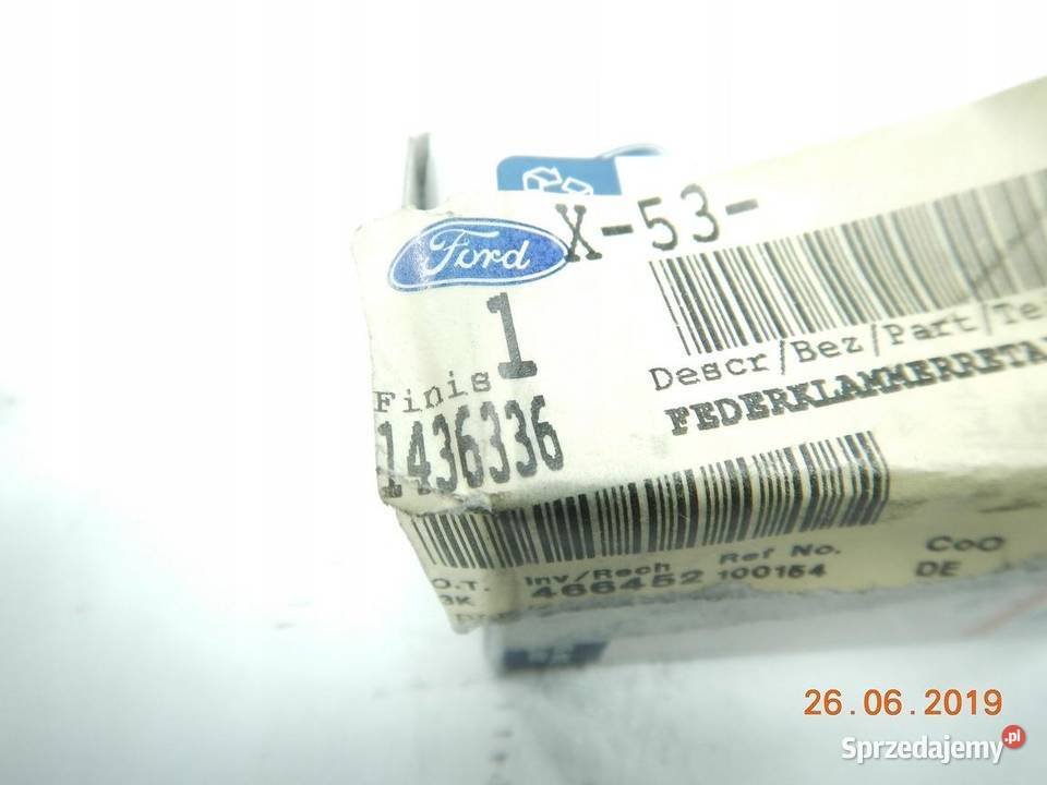TRZPIEŃ ZAŚLEPKA SKRZYNI FORD TRANSIT MK5 MK6 osobowe Listwy