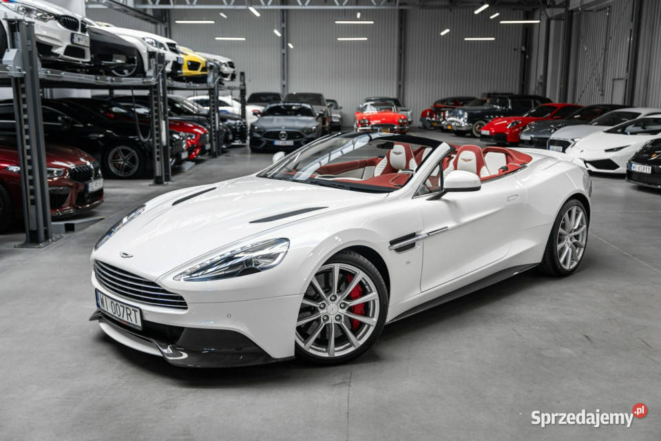Aston Martin Vanquish Volante 60 V12 Stan biały małopolskie Węgrzce