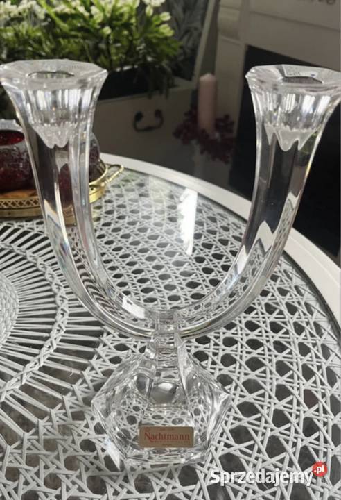 Kryształowy świecznik Nachtmann Zielona Góra