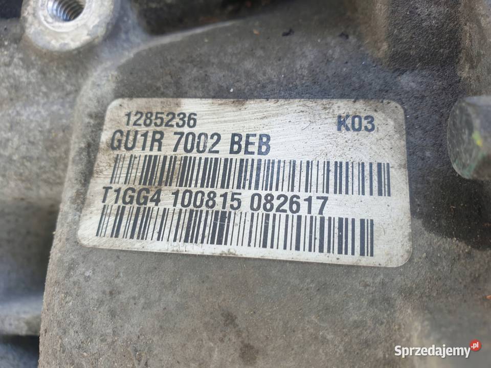 Volvo S60 II V60 20 D4 SKRZYNIA BIEGÓW manualna Rudka