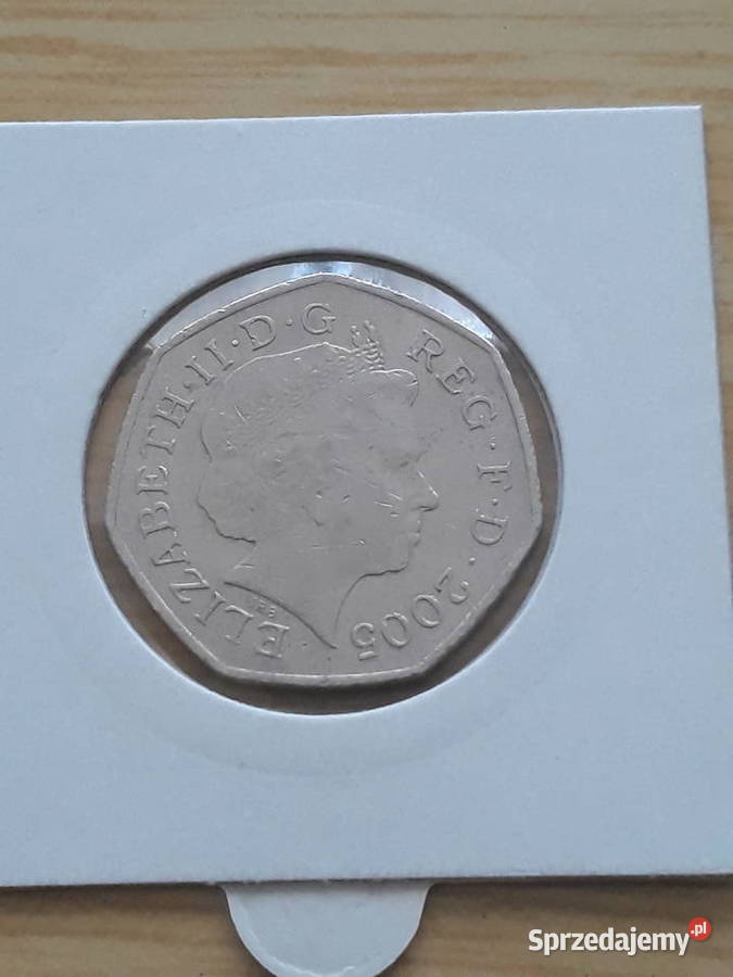 50 Pensów W Brytania 2005 r Konin