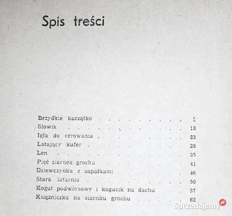 Brzydkie kaczątko i inne baśnie J Christian Chełm sprzedam