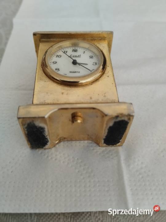 Zegar miniaturowy kwarcowy 5 Antyki, Sztuka, Kolekcje mazowieckie Warszawa