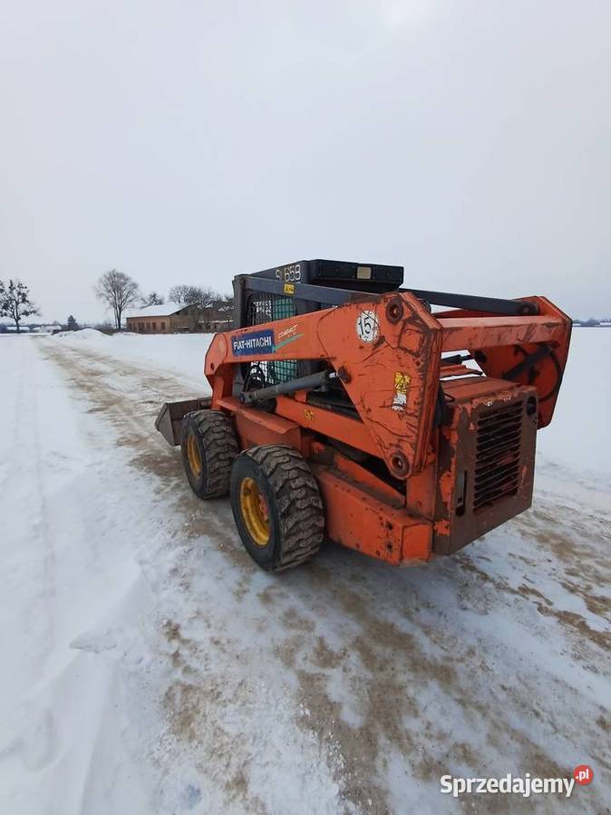 Miniładowarka Bobcat Fiat Hitachi Napęd 4x4